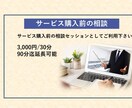 当方のサービス購入前のご相談承ります サービス購入前の相談セッションとしてご利用下さい イメージ1
