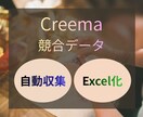 Creema競合分析ツールを提供します Excelに価格・購入者数・レビュー数などを一覧化します イメージ1