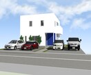 美容院・飲食店など店舗併用住宅の計画案作成します 実務歴42年実績300件の一級建築士があなたと一緒に考えます イメージ1