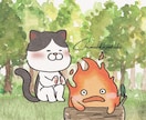 商用利用可！絵本風ゆるかわ似顔絵イラスト制作します アイコンや挿絵に！オプション追加で〜5日までのお急ぎ対応可能 イメージ6