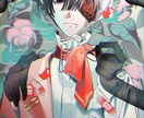活動者様向けに鮮やかな1枚絵を描きます 不穏で空気感のある1枚絵が得意です イメージ8