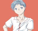 淡い色合いの似顔絵アイコン描きます デジタルイラストです。お好きなSNSにお使いください イメージ5