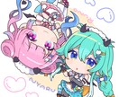 デフォルメアイコンお描きします かわいいデフォルメイラストをアイコンにしてみませんか？ イメージ1