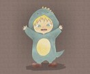 ほんわかしたイラストを描きます あなたのアイコンにしたい人物イメージを絵にしよう イメージ1