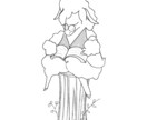 優しいタッチでSNSアイコン・挿絵制作をいたします 柔らかい線と光で、あなたらしさを丁寧に表現させていただきます イメージ1