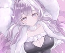 商用利用込！可愛い女の子のイラスト描きます 透明感のあるキラキラしたイラストが得意です！ イメージ4