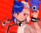 ポップで可愛いSNS用アイコンイラスト制作致します 丁寧に納品日厳守でイラストを提供致します！ イメージ2