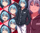 最短3日！アニメ風な立ち絵制作します RPGや実況動画に最適！性別/年齢問わず描画可能！ イメージ3