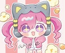 ゆる〜くてちっちゃい！かわいいミニキャラ描きます 最短即日！ 男性･ケモも️⭕️ 気軽にご相談ください✨ イメージ2