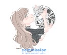 海外風アイコンお描きします シルエットから選択！表情もあなたらしさに。 イメージ9