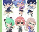 ポーズを選ぶだけ簡単！可愛い人物ミニキャラ描きます 配信者さんにオススメ！現役VTuberが制作します イメージ3