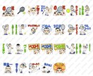 ポップでコミカルなLINEスタンプ作成します あなた専用のコミカルな人物スタンプを作成します。 イメージ2