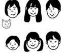 シンプルな線画の似顔絵を描きます SNSや結婚式など活用しやすいシンプルなイラストです。 イメージ2