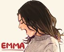 先着1名様2000円　横顔イラスト承ります 好みに合わせてデザインします！ イメージ6