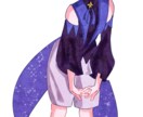 希望者にはパーツ分けもできます かわいい女の子を最短2日で描きます イメージ2