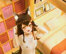 一枚絵を描きます 貴方好みのイラストをお届けします！ イメージ2