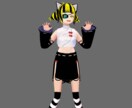 VTuberになろう！3dモデルつくります 満足いくものが作れるまで相談のります\( •̀ω•́ )/ イメージ6