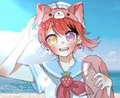 SNSで使える丸アイコン描きます あなたのオリキャラをイラストに！ イメージ3