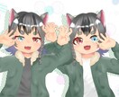 貴方だけの可愛いキャラクター描きます デフォルメキャラクターで日常に彩りを与えます！ イメージ4