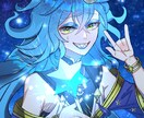 アイコンがキラキラに！映えるアイコン描きます オリキャラで目を引くアイコンにしよう。 イメージ2