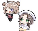 SNSなどに使える可愛いアイコン描きます 安い、丁寧な対応、納得いくまで修正OK！！ イメージ3