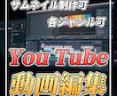YouTube向け動画を編集します エンタメ系を中心にビジネス、商品紹介、密着動画を編集します イメージ1