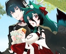 フワモフ！ケモ耳キャラお描きします ケモノ、ケモ耳キャラ大歓迎！！素敵な一枚絵をお描きします イメージ2