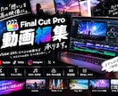 YouTube・SNS等の動画編集します 見やすく、テンポよく、伝わる動画に編集します！ イメージ1