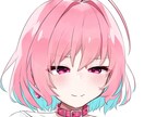 可愛いアイコンの依頼承ります 顔のアップイラスト！SNSアイコンなどに！ イメージ1