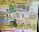 大人向け癒し系絵などをサービスします スケッチ枚数2000枚突破記念絵画、はり絵販売だるまは注文 イメージ4