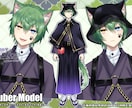 全工程込み！滑らかなvtuberモデルを制作します Live2DモデリングのみもOK！特殊仕様が得意です！ イメージ9
