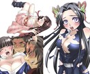 絵柄寄せ可能！YouTube、広告漫画描きます シナリオ作成や、絵柄寄せもある程度承れます！ イメージ9