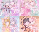 アイドル量産イラストを制作します VTuberさんやコテ同などに✨ イメージ3