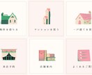 LINEのリッチメニューの作成を行います あなたのサービスに合ったデザインを イメージ10
