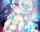 デフォルメが効いた絵柄で個性的なイラストを描きます 【短納期】一枚絵、キャラクターデザインなどを請け負います。 イメージ9