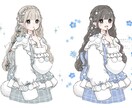 ふわふわポンポンリボン量産イラストをお描きします 基本で色変え、プラスオプションでさらにオリジナルも出せます イメージ1