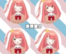 VTuber向けLive2Dモデリングいたします facerig組み込み用ファイル制作と導入までサポート！ イメージ2