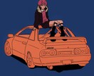 背景込みイラスト作成します 技術力向上のためのお試し価格になります！ イメージ4