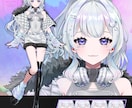 Live2D用パーツ分けイラスト・立ち絵制作します Vtuber、キービジュアル、ゲーム、TRPGに イメージ3
