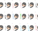 あなたの世界で一つのLINEスタンプを作成します 商業利用OK！二次使用OK！オリジナルスタンプ作成します。 イメージ2