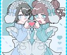 記念日や企画向けの一枚絵を制作します 自創作やTRPG、Vtuberさんなどお描きします! イメージ6