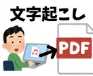 音声書き出し　音声を文字起こしします 安く使える労働力！ぜひご利用ください！ イメージ1