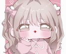 デフォルメイラスト描きます ミニキャラのイラストを描きます！SNS等使用可能です。 イメージ2