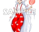 東方風(ZUN絵風)の立ち絵を描きます 東方っぽい立ち絵が欲しい人など！ イメージ4