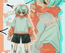 5枠限定価格！可愛いおしゃれな人物イラスト描きます アイコン、立ち絵、一枚絵、詰め込みなど イメージ2
