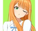 女の子キャラのアイコン、ヘッダー承ります アニメ調のイラスト、アニメキャラのアイコンやヘッダー等 イメージ4