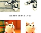 画像の白抜き・背景透過・ロゴ貼りなど加工いたします ECサイトの画像編集/合成/色変え/ショップのロゴ貼り イメージ2