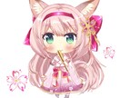ぷにっとしたかわいいミニキャラを描きます 可愛いくてPOPなイラストをお届けします！ イメージ3