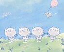 商用OK♩ゆるくて可愛いイラストをお描きします / 個性豊かなオリジナルのキャラクターたちです イメージ7