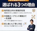 初心者歓迎！Amazon中国輸入コンサルします 販売歴20年の現役セラーがあなたの売上UPを全力で伴走します イメージ7